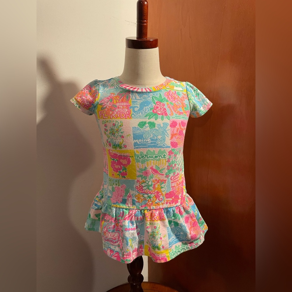 Lilly Pulitzer GIRLS BRISSA
DRESS Pop up Lilly State of Mind